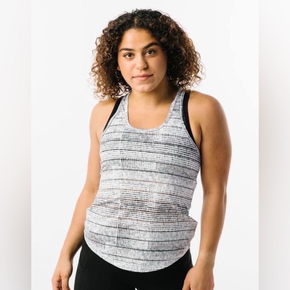 ZYIA Gray Code Havana Tank (XL) NWT 1618